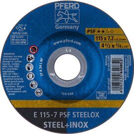 Schruppscheibe gekröpft PSFSTEELOX Pferd