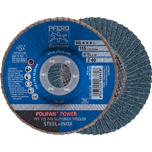 Fächerschleifscheibe Z SG Pferd