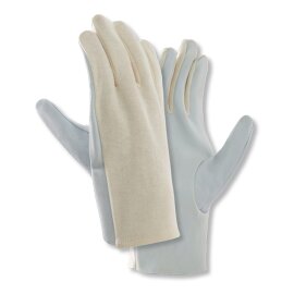 teXXor® Ziegen-/Schafsnappa-Handschuhe TRIKOTRÜCKEN 1250