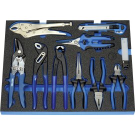 Werkstattwagen mit Modulen 132-teilig