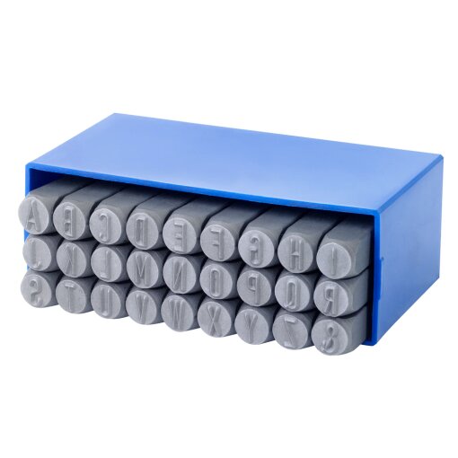 Schlagbuchstabenset (Standard-Rund) GRAVUREM