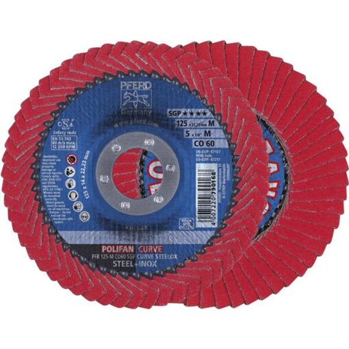 Fächerschleifscheibe CO-SGP-CURVE