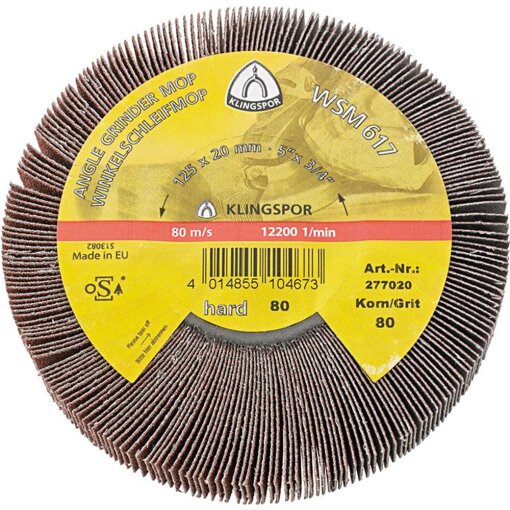 Winkelschleifmop WSM 617 Klingspor