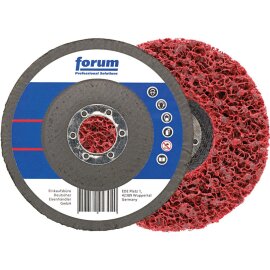 Grobreinigungsscheibe extragrob gerade 115 mm FORUM