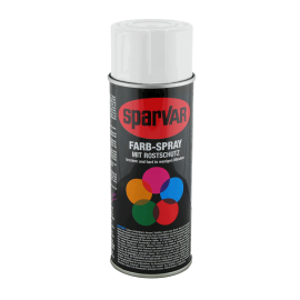 Sparvar Farb-Spray mit Rostschutz 400ml matt RAL 9016 -...