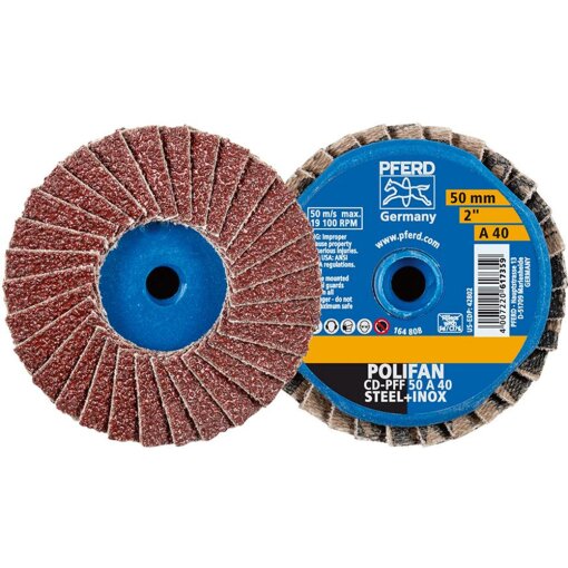 COMBIDISC Mini-Fächerschleifscheibe Mini-POLIFAN CD-PFF A Pferd