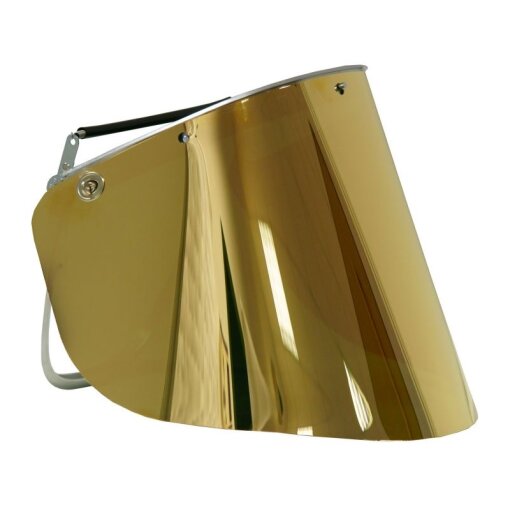 Schutzscheibe aus Polycarbonat goldbedampft 500 x 250 x 1mm