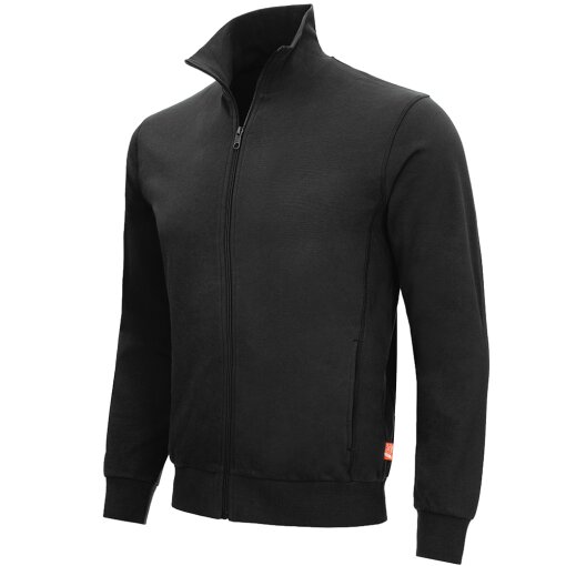 Sweatjacke Motion Tex Light 7020 schwarz Gr. 2XL Nitras