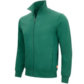 Sweatjacke Motion Tex Light 7020 grün Gr. 2XL Nitras