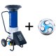 Gartenhäcksler Elektra Beckum TH3006 W 3,0kW 230V + Fußball