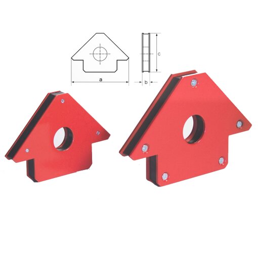 Permanent-Mehrfach-Winkelmagnet