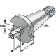 Bohrfutteraufnahme SK 40 DIN 2080