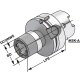 Gewindeschneid-Schnellwechselfutter HSK 63 DIN 69893 HSK-A