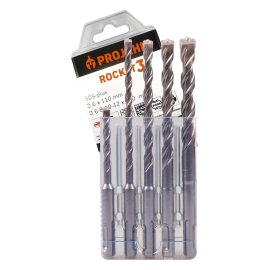 Hammerbohrer SDS plus ROCKET 3 Set 5 tlg.