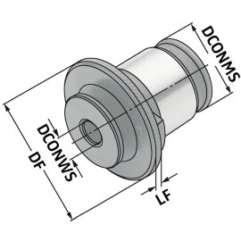Schnellwechsel-Einsatz ohne Sicherheits-Rutschkupplung...