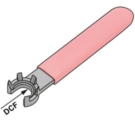 Spannschlüssel für Minimutter