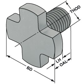 Fräseranzugsschrauben DIN 6367