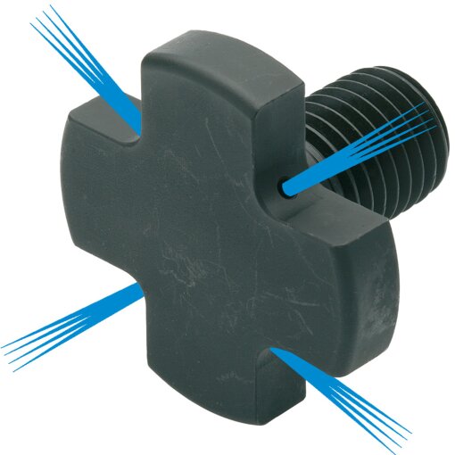 Fräseranzugsschrauben DIN 6367 durchbohrt