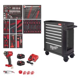 Werkstattwagen Premium Version mit Bestückung grau...