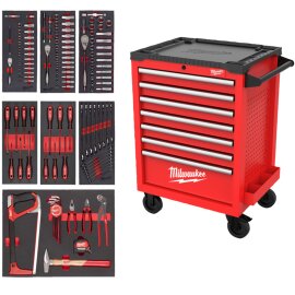 Werkstattwagen Universal Version mit Bestückung rot...