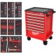 Werkstattwagen Universal Version mit Bestückung rot 131-teilig Milwaukee