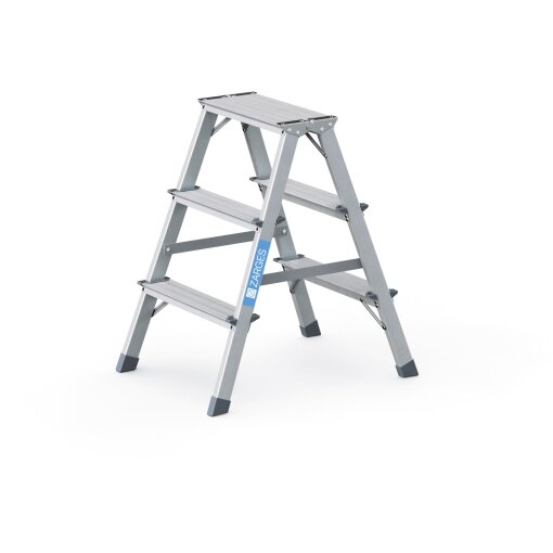 Stufenstehleiter Scana B, beidseitig begehbar Zarges