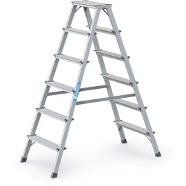 Stufenstehleiter Scana B, beidseitig begehbar Zarges