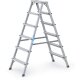 Stufenstehleiter Scana B, beidseitig begehbar Zarges