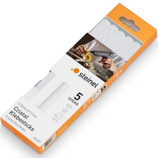Klebesticks Ø 11 mm Cristal