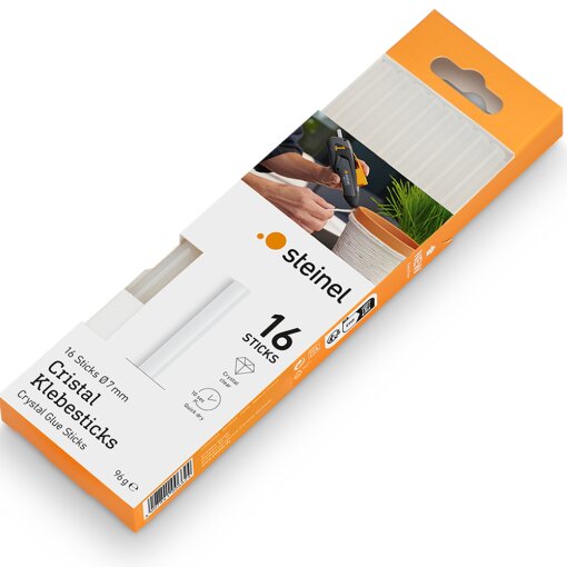 Klebesticks Ø 7 mm Cristal