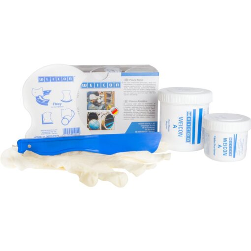 Epoxidharz zum Spachtel Weicon A dunkelgrau