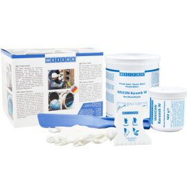 Epoxidharz zum Spachteln Weicon Keramik W weiß
