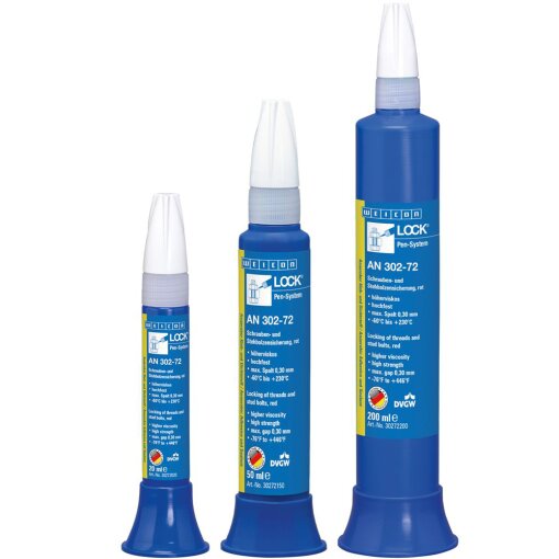 Schrauben- und Stehbolzensicherung WEICONLOCK AN 302-72 rot