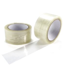 1 Rolle Klebeband - BOPP 50 mm x 66 m, leise abrollend...