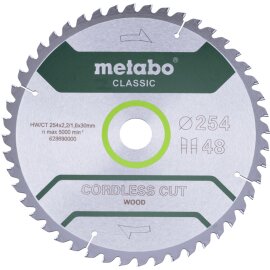 Kreissägeblatt ordless cut wood Metabo