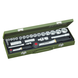 PKW-Steckschlüsselsatz 1/4"&1/2"  27...