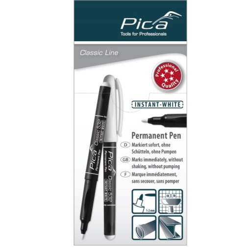 Classic Permanent Pen weiß 532
