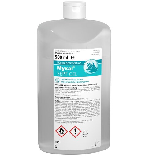 500-ml-Hartflasche